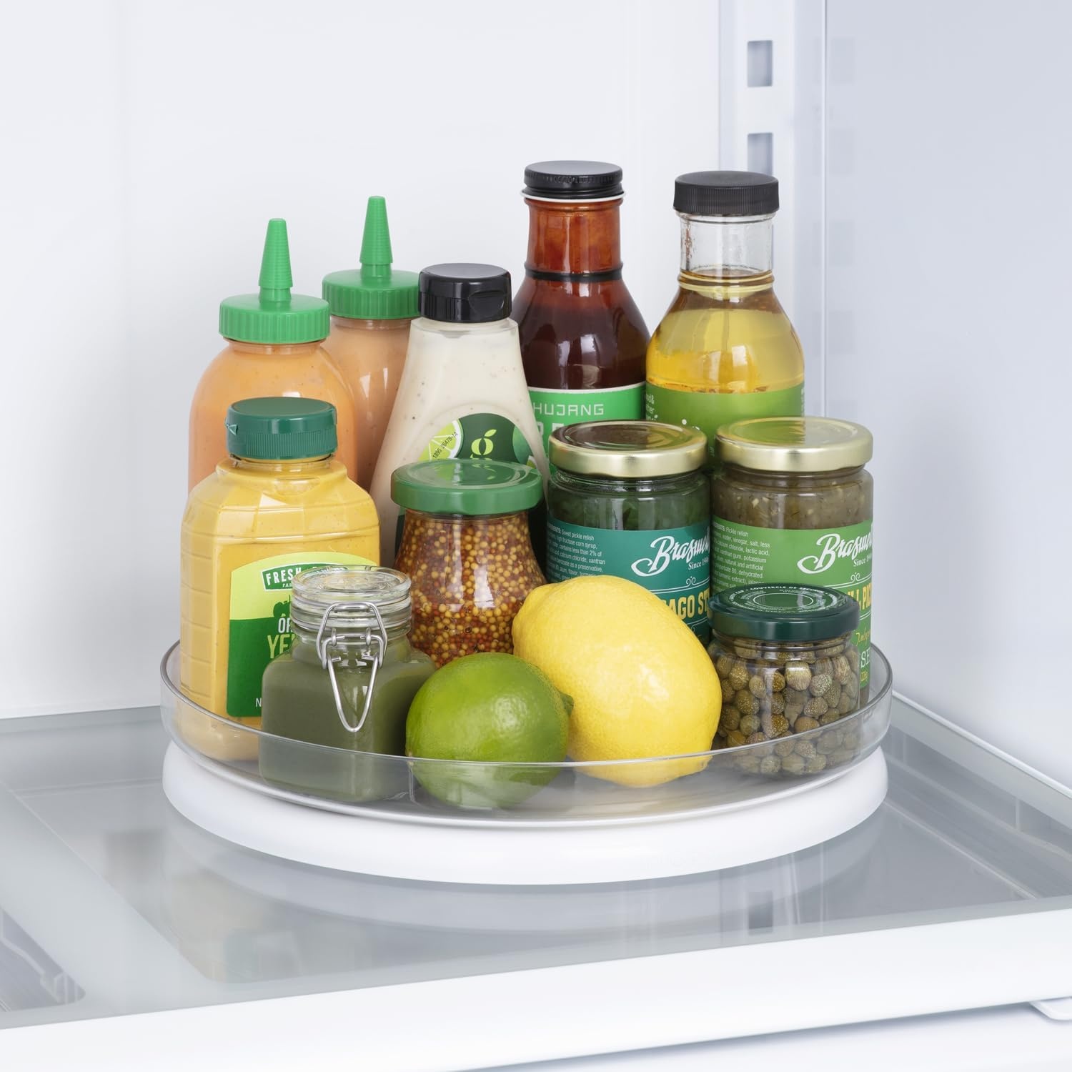 image:imageYouCopia FridgeView Fridge Turntable Lazy Susan Organizer for Refrigerator Storage 11 White11