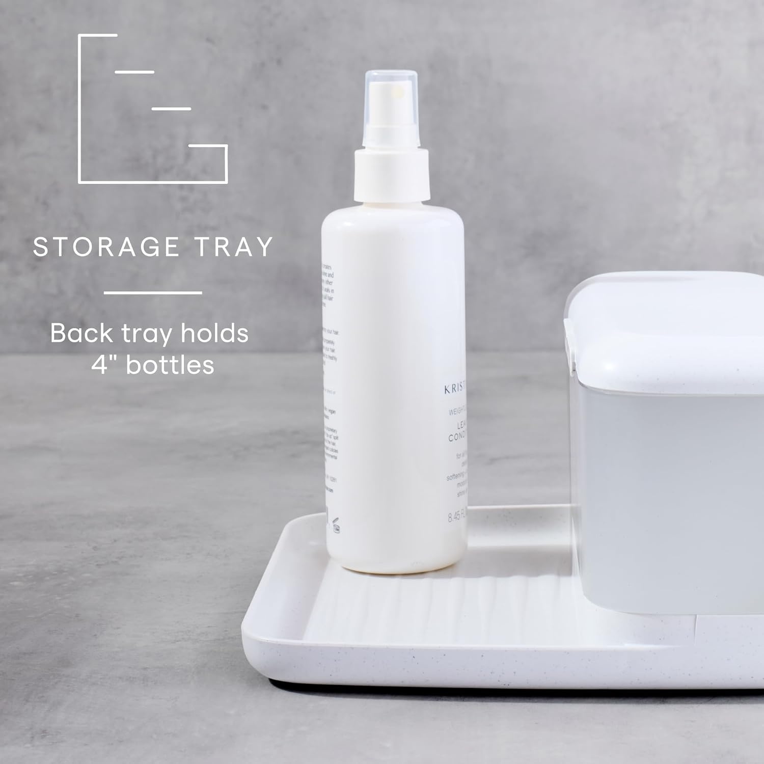 image:imageYouCopia HideAway Counter Caddy Bathroom Vanity Countertop Organizer Tray with Adjustable Dividers and Lid