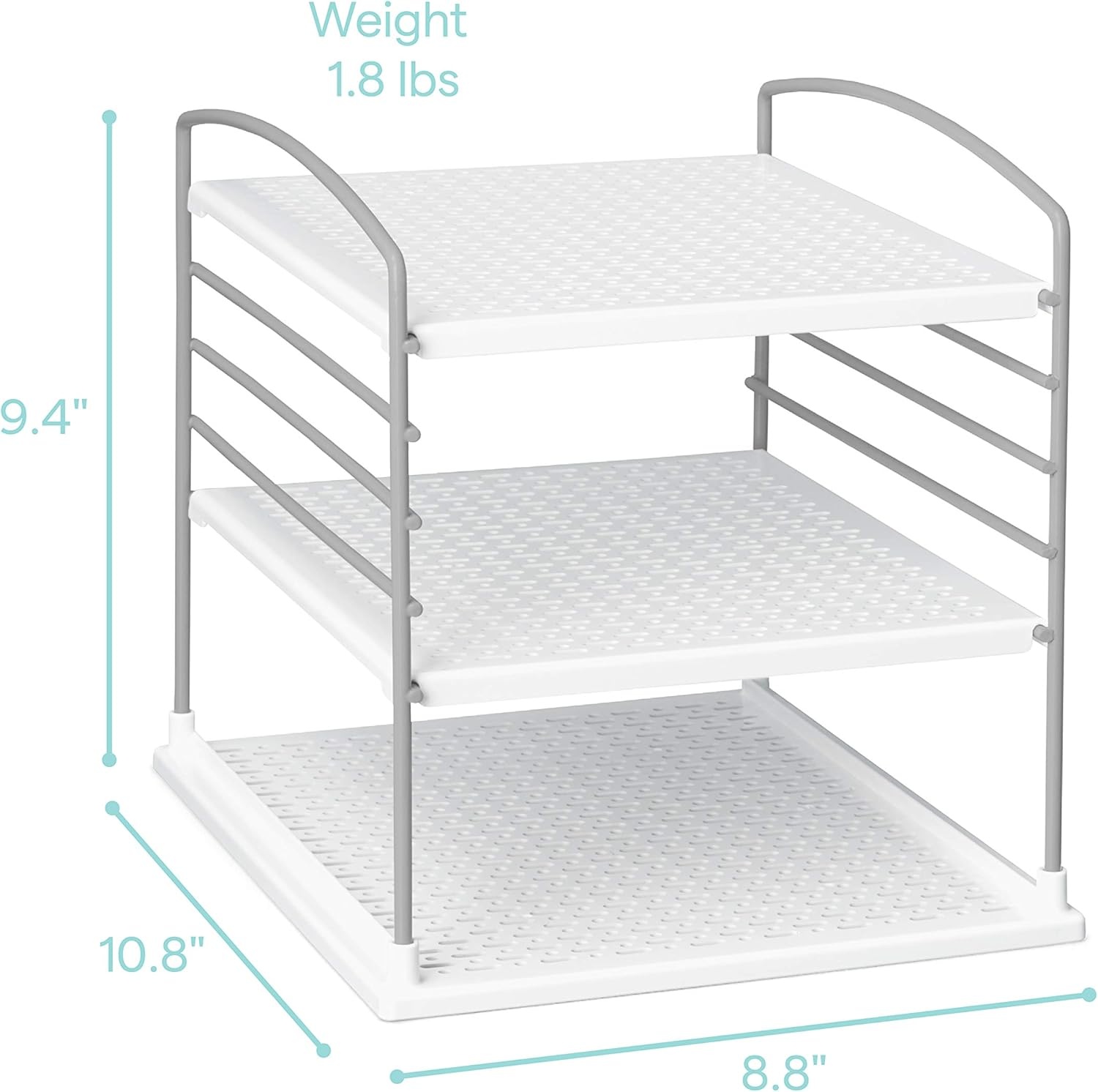 image:imageYouCopia UpSpace Adjustable Box Organizer for Foil Wrap and Kitchen Cabinet Storage Original WhiteSmall
