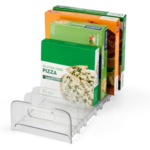 image:imageYouCopia FreezeUp Freezer Rack BPAFree Clear Fridge Organizer with Adjustable Dividers and Handles for Frozen Food Box and Meal Storage 15