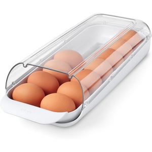 image:imageYouCopia FridgeView Rolling Egg Holder BPAFree Stackable Eggs Organizer with Removable Tray for Refrigerator StorageStackable Egg Holder