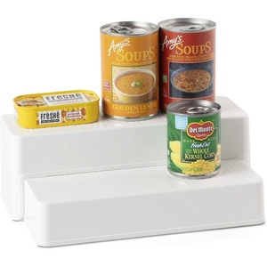 image:imageYouCopia ShelfSteps Can Organizer 3 Shelf White2 Shelf