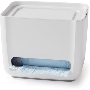 image:imageYouCopia SinkSuite Trash Bag Dispenser Standing Garbage Bag Organizer with Removable Lid and Cradle for Storage Speckled WhiteBag Dispenser